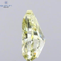 1.01 CT Pear Shape Natural Diamond Yellow Color I1 Clarity (7.61 MM)