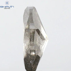 0.73 CT Marquise Shape Natural Loose Diamond Black (Salt And pepper) Color I3 Clarity (8.10 MM)