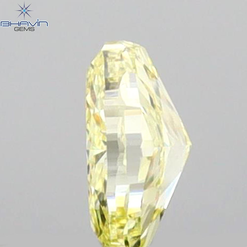 0.26 CT Oval Shape Natural Diamond Yellow Color VS1 Clarity (4.53 MM)
