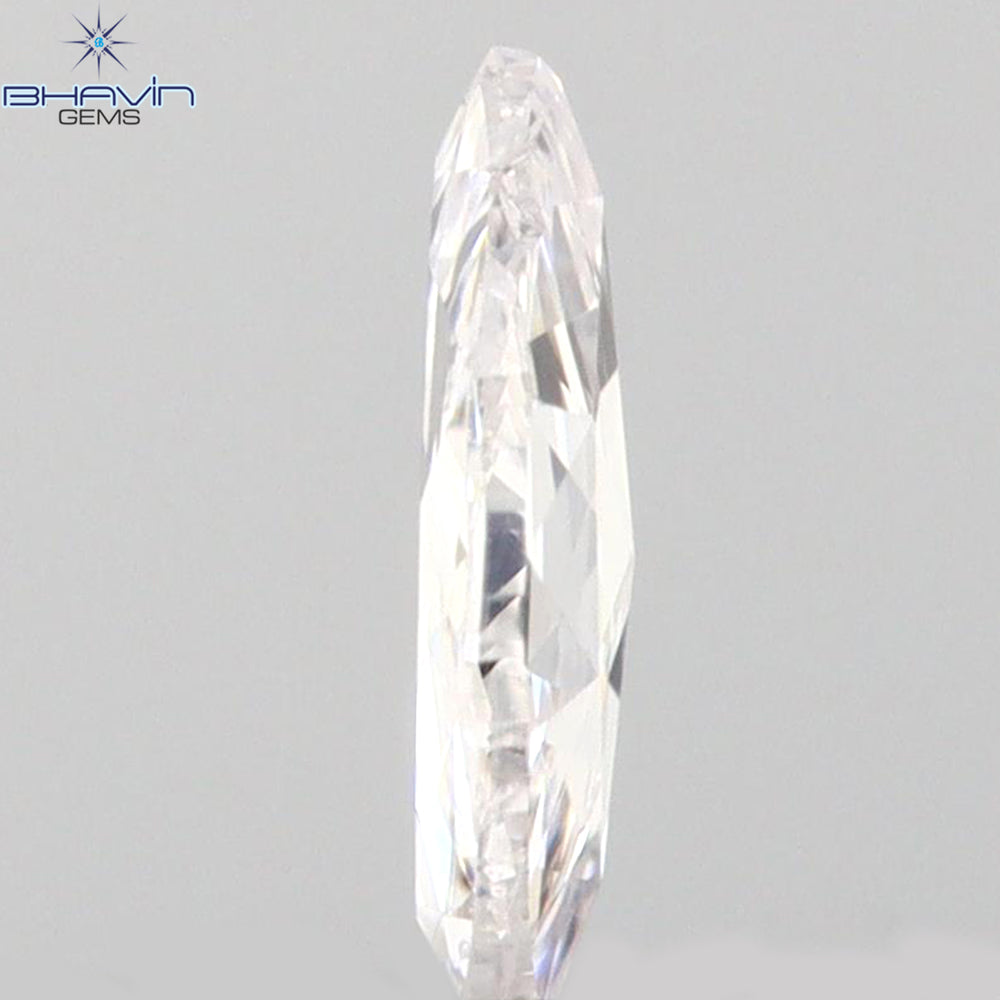 0.08 CT Marquise Shape Natural Loose Diamond Pink Color VS2 Clarity (4.50 MM)