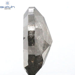 1.49 CT Oval Shape Natural Diamond Salt And Papper Color I3 Clarity (8.15 MM)