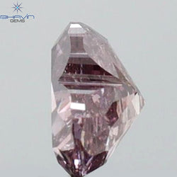 0.39 CT Heart Shape Natural Diamond Pink Color I2 Clarity (4.33 MM)