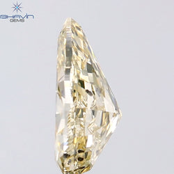 1.01 CT Pear Shape Natural Diamond Brown Yellow Color SI2 Clarity (7.99 MM)