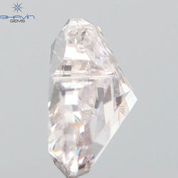 0.23 CT Heart Shape Natural Diamond Pink Color SI1 Clarity (3.98 MM)