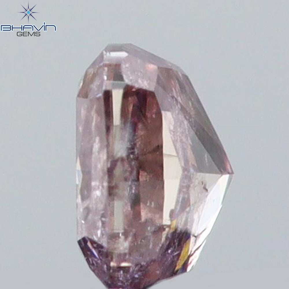 0.15 CT Cushion Shape Natural Diamond Pink Color I1 Clarity (3.09 MM)