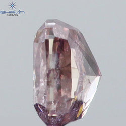 0.15 CT Cushion Shape Natural Diamond Pink Color I1 Clarity (3.09 MM)
