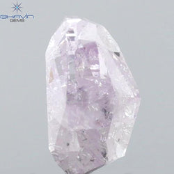 0.85 CT Cushion Shape Natural Loose Diamond Pink Color I3 Clarity (5.78 MM)