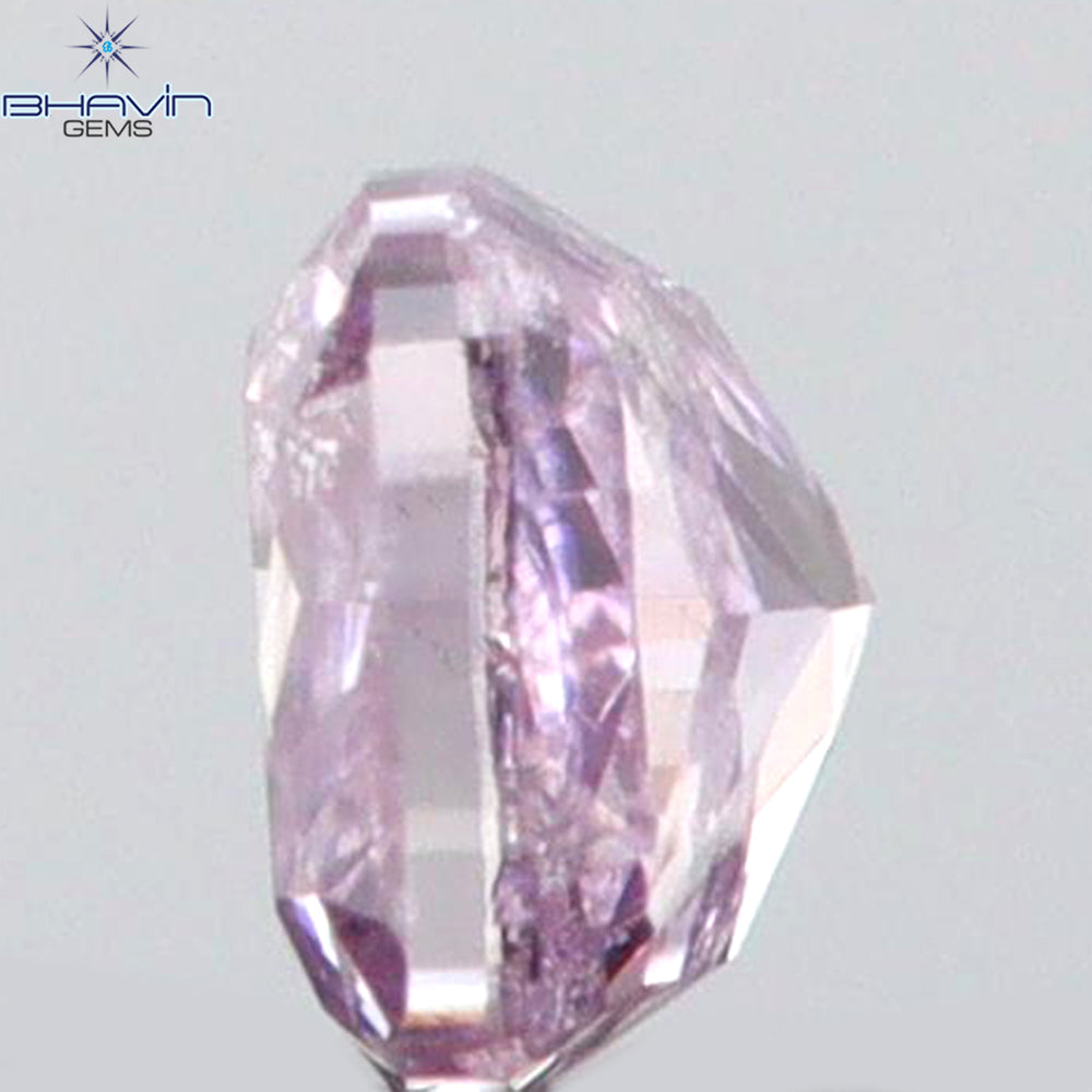 0.06 CT Cushion Shape Natural Diamond Pink Color I1 Clarity (2.15 MM)