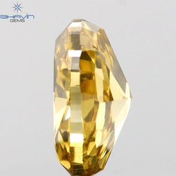 0.24 CT Oval Shape Natural Diamond Green(Chameleon) Color SI1 Clarity (4.31 MM)