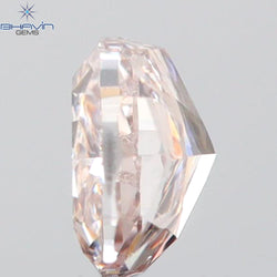 GIA Certified 0.30 CT Cushion Diamond Pink Brown Color Natural Loose Diamond I1 Clarity (3.85 MM)