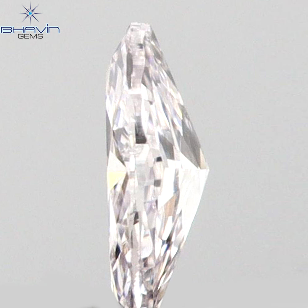 0.05 CT Marquise Shape Natural Loose Diamond Pink Color SI1 Clarity (3.63 MM)