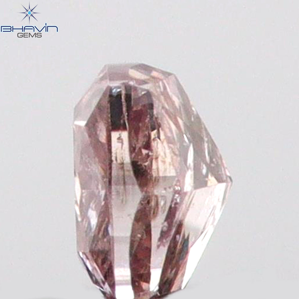0.07 CT Cushion Shape Natural Diamond Pink Color SI2 Clarity (2.39 MM)