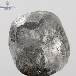 3.03 CT Rough Shape Natural Diamond Salt And Pepper Color (8.10 MM)