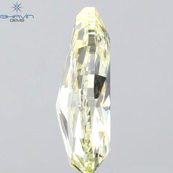 0.89 CT Pear Shape Natural Diamond Yellow Color VS2 Clarity (8.00 MM)