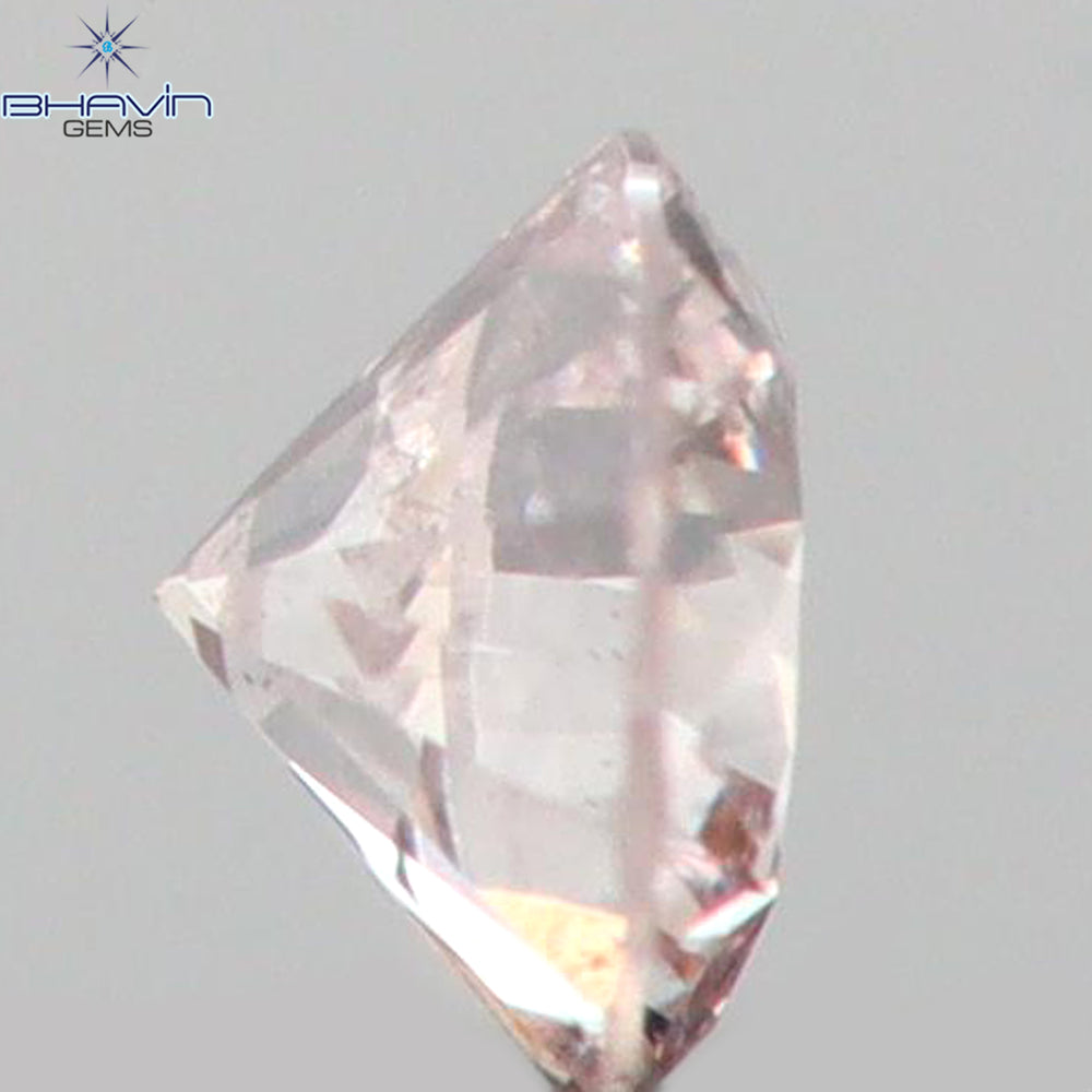 0.03 CT Round Shape Natural Diamond Pink (Argyle) Color VS2 Clarity (1.97 MM)