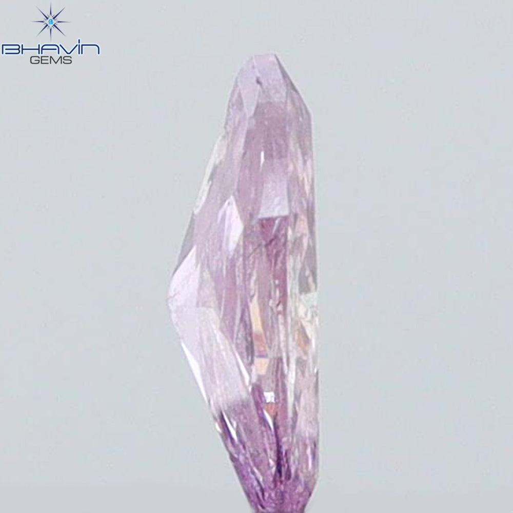 0.06 CT Marquise Shape Natural Loose Diamond Pink Color I2 Clarity (3.97 MM)