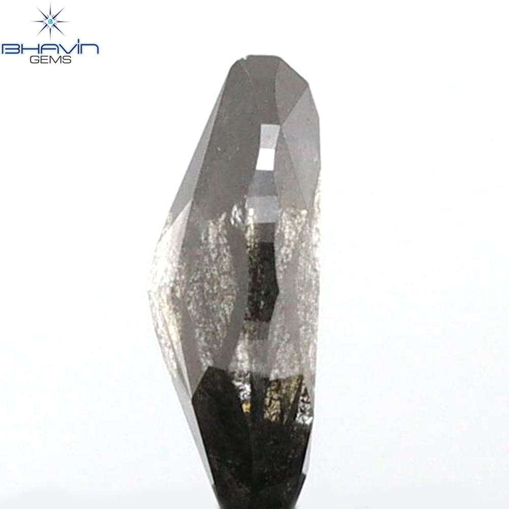 0.48 CT Marquise Shape Natural Loose Diamond Salt And pepper Color I3 Clarity (6.90 MM)