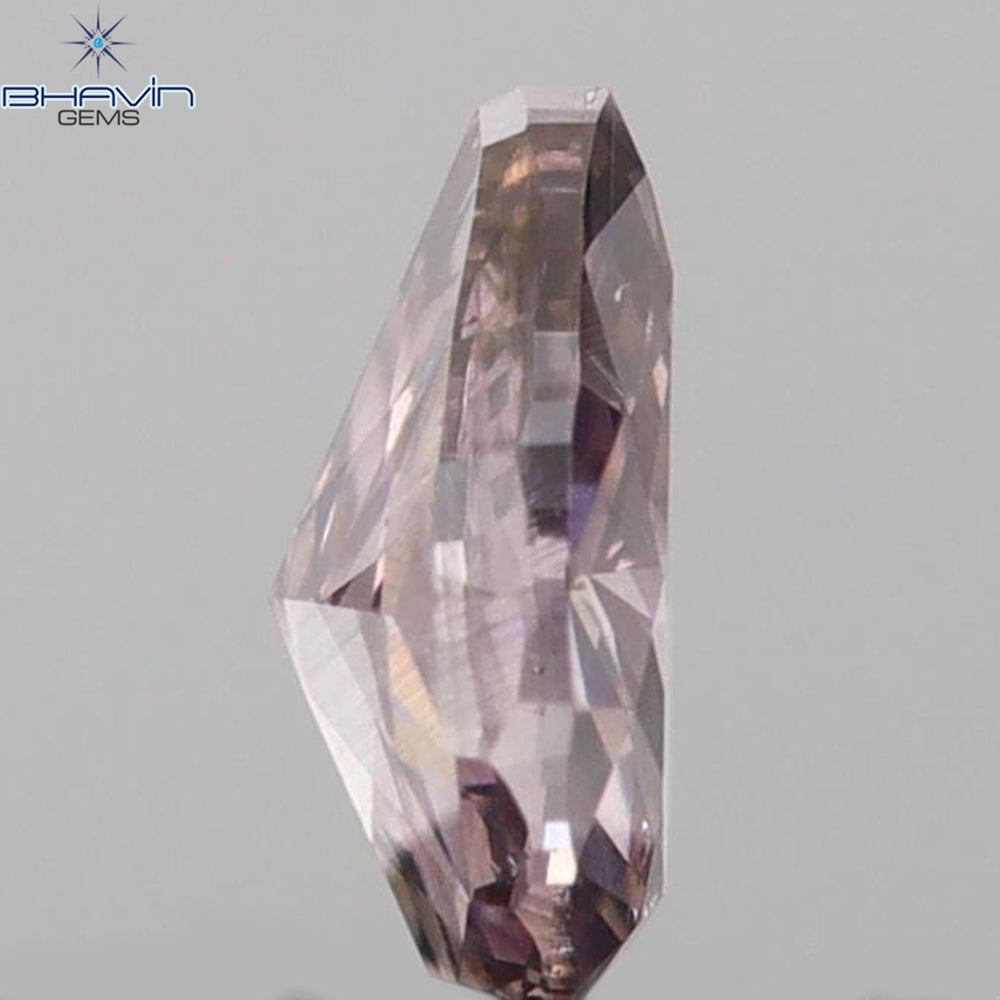 0.15 CT Pear Shape Natural Diamond Pink Color VS1 Clarity (4.19 MM)