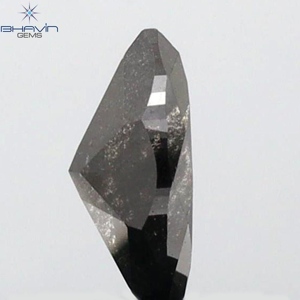 0.44 CT Marquise Shape Natural Loose Diamond Salt And pepper Color I3 Clarity (6.76 MM)