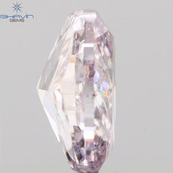0.27 CT Oval Shape Natural Diamond Pink Color I1 Clarity (4.54 MM)