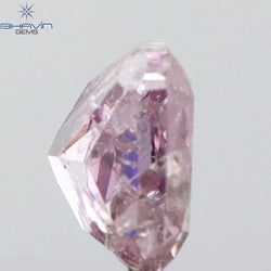 0.05 CT クッションシェイプ 天然ダイヤモンド ピンクカラー VS2 クラリティ (2.28 MM)
