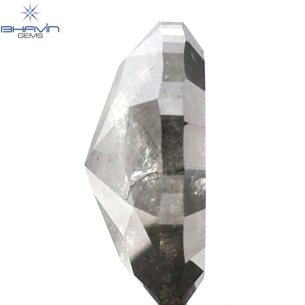 1.49 CT Oval Shape Natural Diamond Salt And Papper Color I3 Clarity (8.15 MM)
