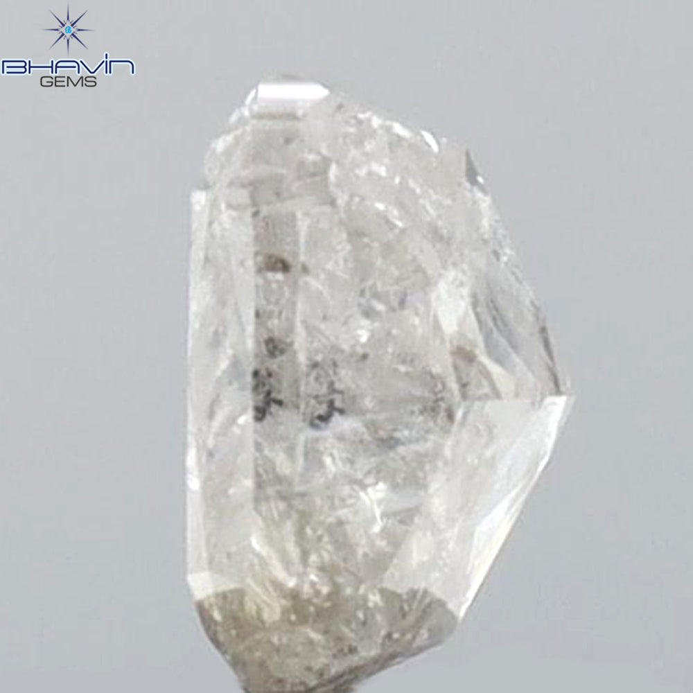 0.05 CT クッションシェイプ 天然ダイヤモンド ピンクカラー VS2 クラリティ (2.28 MM)