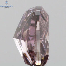 0.11 CT Cushion Shape Natural Diamond Pink Color I2 Clarity (2.85 MM)