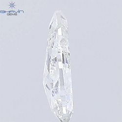 0.67 CT Pear Shape Natural Diamond White Color SI2 Clarity (7.60 MM)