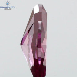 0.22 CT Marquise Shape Natural Diamond Pink Color VS2 Clarity (5.71 MM)