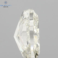0.41 CT Oval Shape Natural Diamond Yellow Color VVS1 Clarity (5.18 MM)