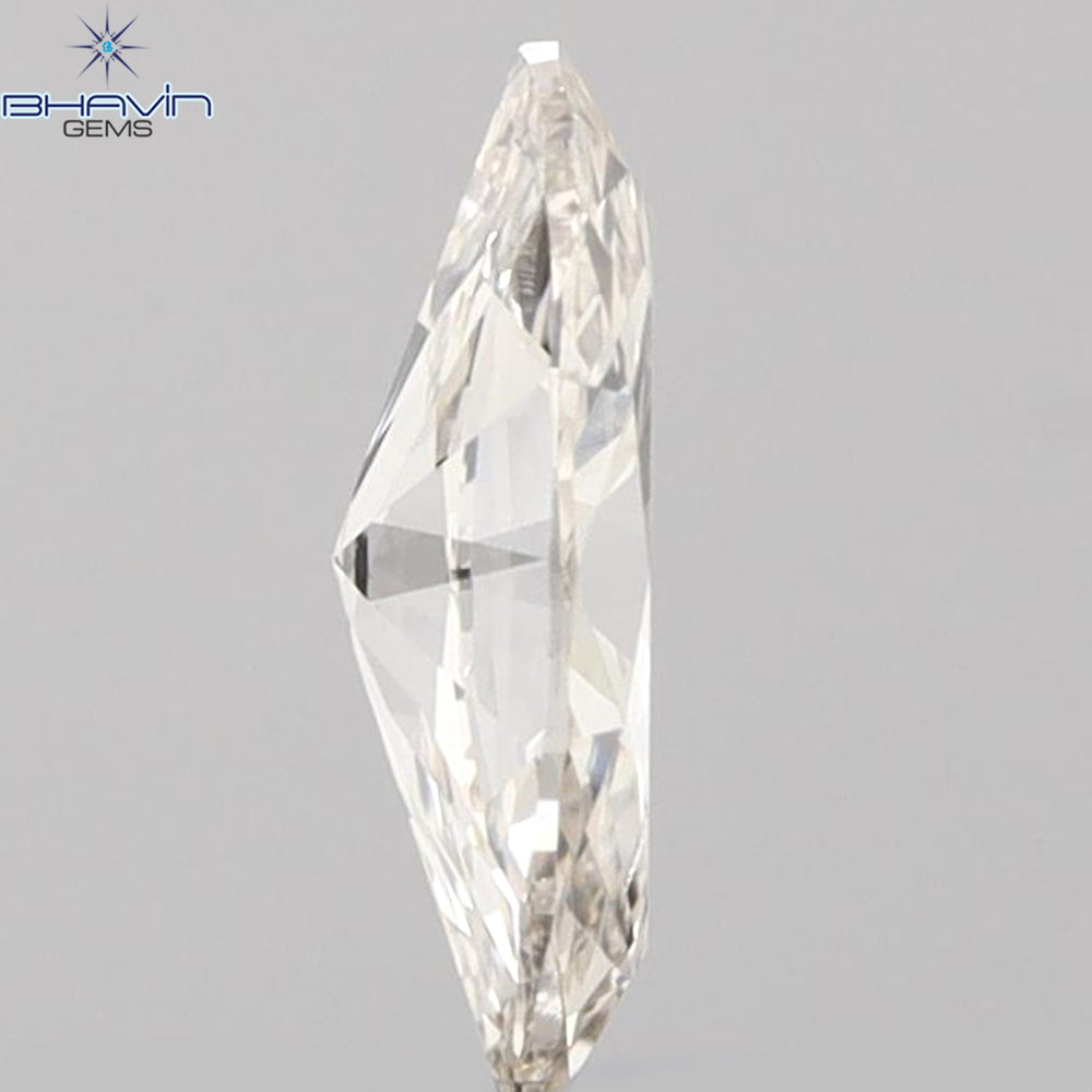 0.34 CT Marquise Shape Natural Loose Diamond Pink Color SI1 Clarity (6.90 MM)