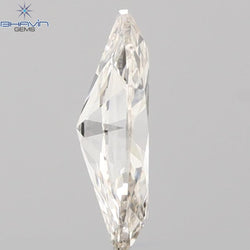 0.34 CT Marquise Shape Natural Loose Diamond Pink Color SI1 Clarity (6.90 MM)