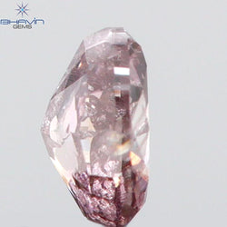 0.13 CT Oval Shape Natural Diamond Pink Color SI1 Clarity (2.79 MM)