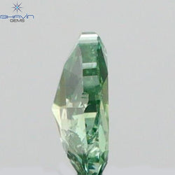 0.08 CT Heart Shape Natural Diamond Green Color SI2 Clarity (3.15 MM)