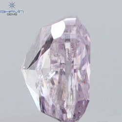 0.14 CT Cushion Shape Natural Diamond Pink Color I2 Clarity (2.86 MM)