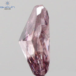 0.10 CT Oval Shape Natural Diamond Pink Color SI2 Clarity (3.63 MM)