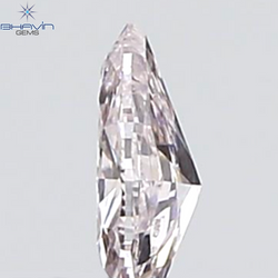 GIA Certified 0.26 CT Pear Diamond Pink Color Natural Loose Diamond (5.37 MM)