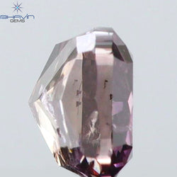 0.26 CT Cushion Shape Natural Diamond Pink Color I1 Clarity (3.48 MM)
