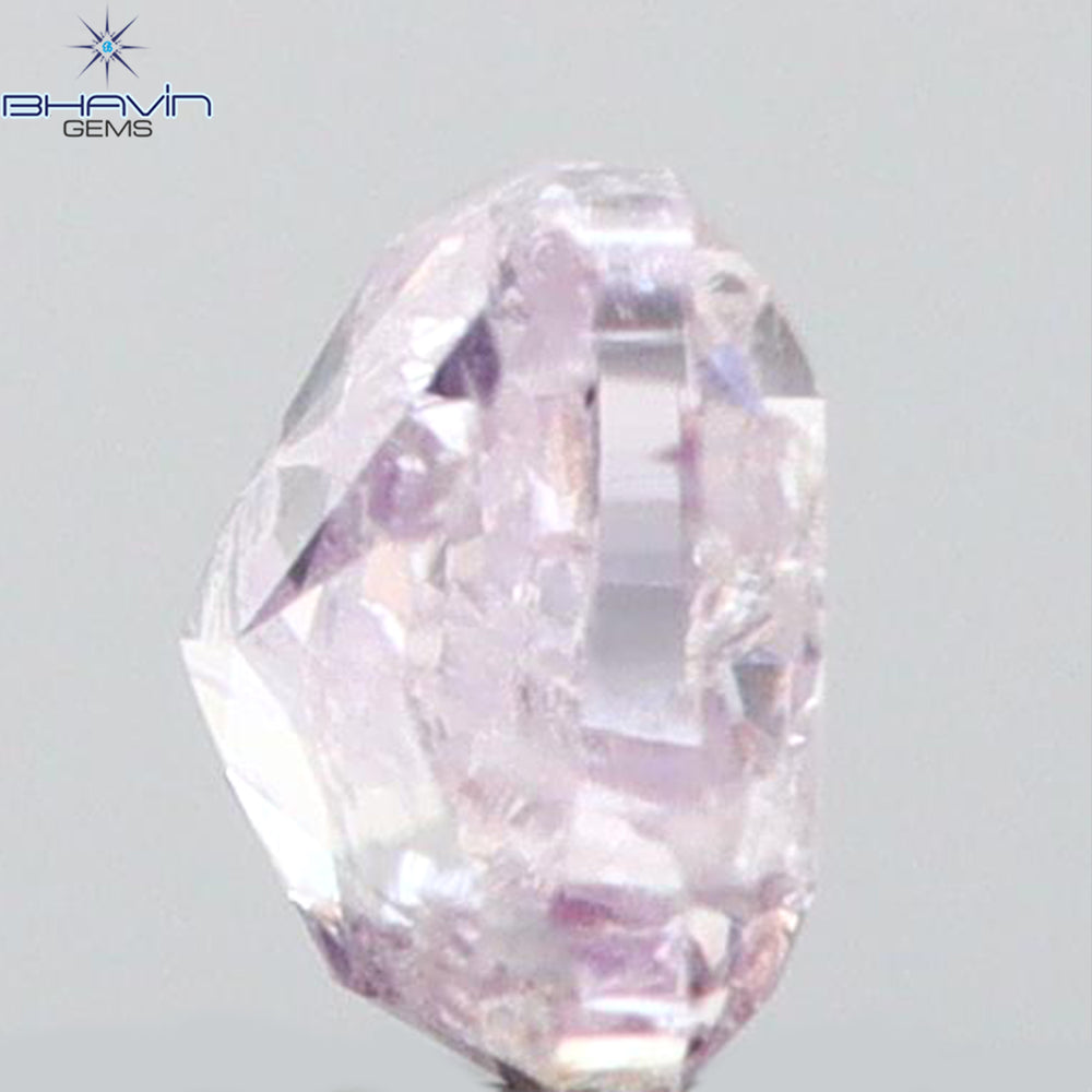 0.13 CT Cushion Shape Natural Diamond Pink Color I2 Clarity (2.80 MM)