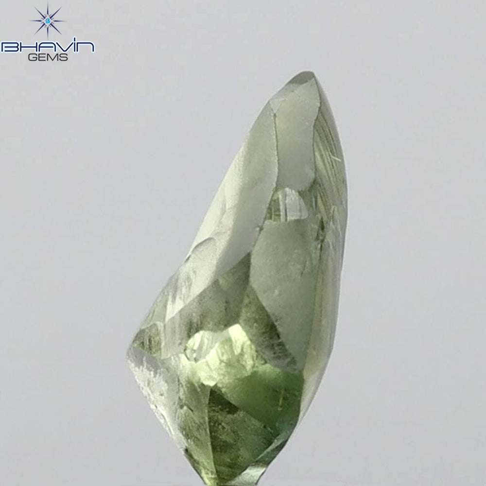 0.49 CT ラフシェイプ ナチュラル ダイヤモンド ピンク色 I3 クラリティ (4.90 MM)