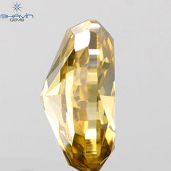 0.24 CT Oval Shape Natural Diamond Green(Chameleon) Color SI1 Clarity (4.31 MM)