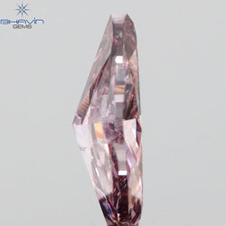 0.15 CT Marquise Shape Natural Loose Diamond Pink Color VS2 Clarity (5.31 MM)