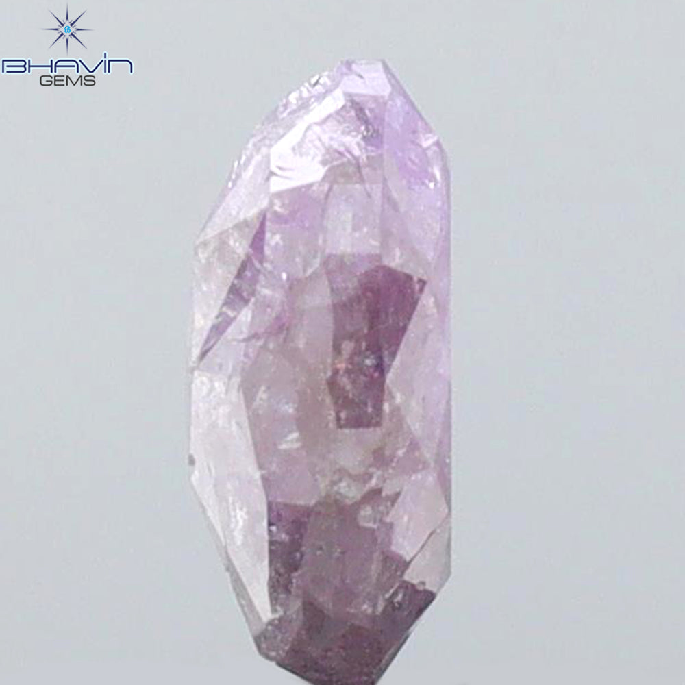 0.18 CT オーバル シェイプ ナチュラル ダイヤモンド ピンク カラー VS2 クラリティ (3.95 MM)