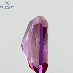 0.08 CT Radiant Diamond Pink Color Natural Diamond Clarity SI1 (2.97 MM)