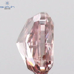 0.07 CT Cushion Shape Natural Diamond Pink Color SI1 Clarity (2.37 MM)