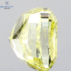 1.01 CT Cushion Diamond Yellow Color Natural Loose Diamond I2 Clarity (5.29 MM)