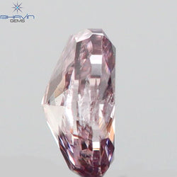 0.06 CT Oval Shape Natural Diamond Pink Color I1 Clarity (2.83 MM)