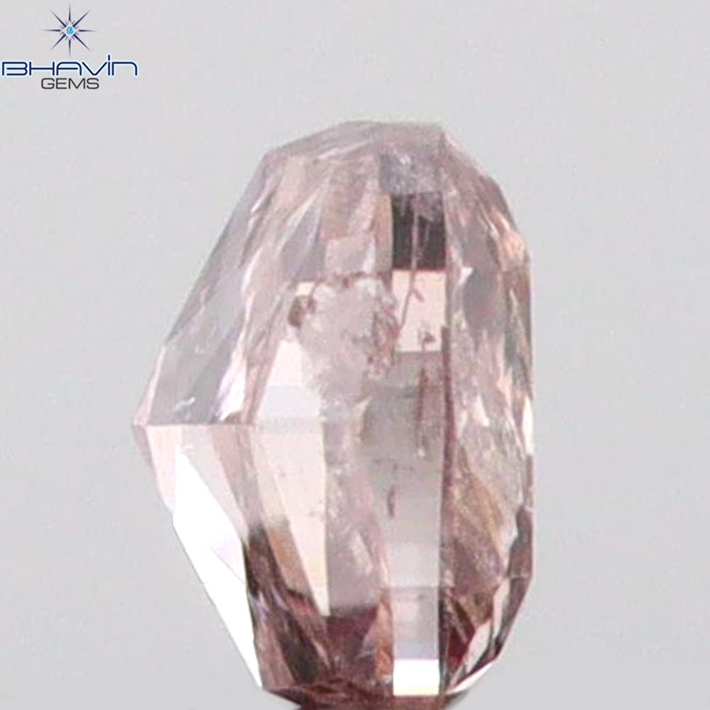 0.07 CT Cushion Shape Natural Diamond Pink Color SI2 Clarity (2.39 MM)