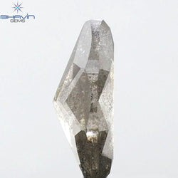 0.73 CT Marquise Shape Natural Loose Diamond Black (Salt And pepper) Color I3 Clarity (8.10 MM)